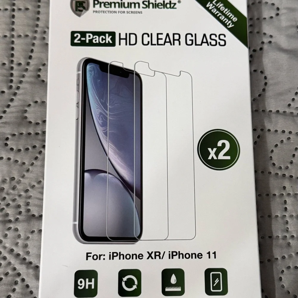 HD Clear Glass Screen Protector for iPhone XR/11